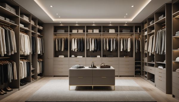 Aménager un dressing fonctionnel et chic