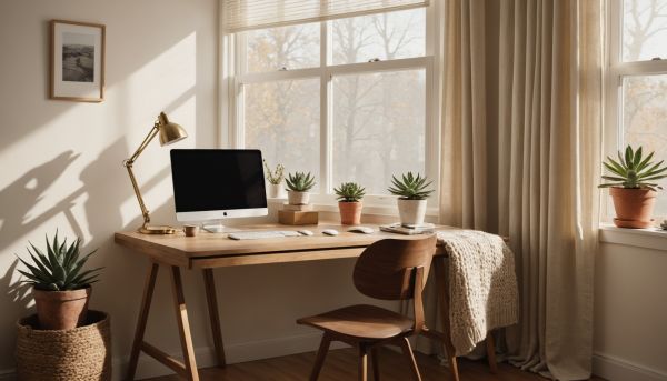 Comment aménager un coin bureau cosy chez soi