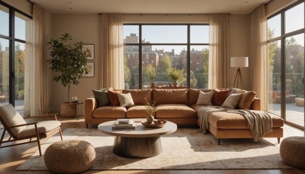 Comment aménager un grand salon chaleureux ?