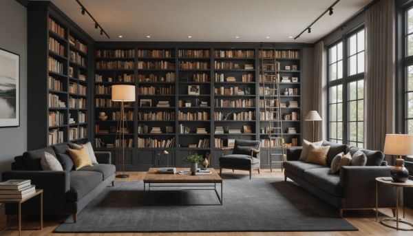 Comment intégrer sa bibliothèque au salon ?