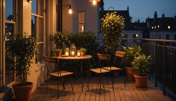 Comment réussir l'éclairage de son balcon ?