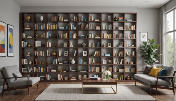Les bibliothèques murales mettent en valeur