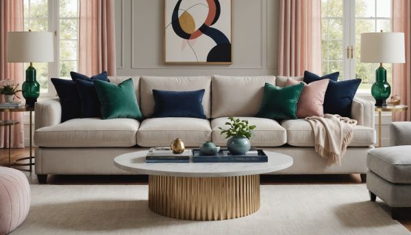 Les coussins tendance pour un canapé chic