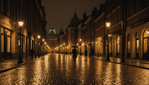 Les lampadaires arqués éclairent avec style
