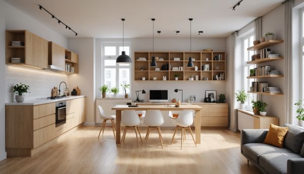 Les meubles suspendus pour un gain de place