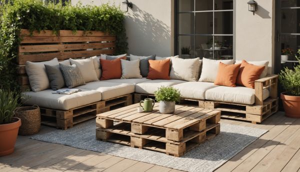 Pourquoi le salon de jardin en palette plaît tant