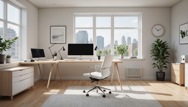 Un espace de travail design et ultra fonctionnel