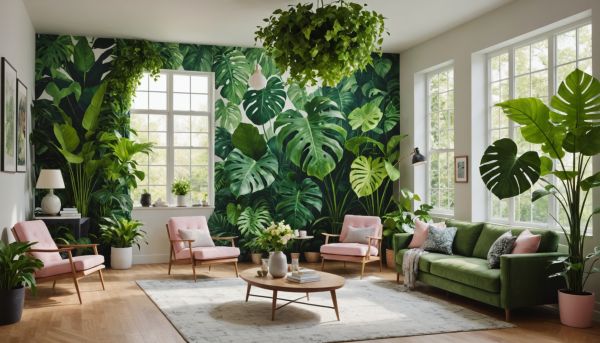 Une fresque végétale pour habiller vos murs